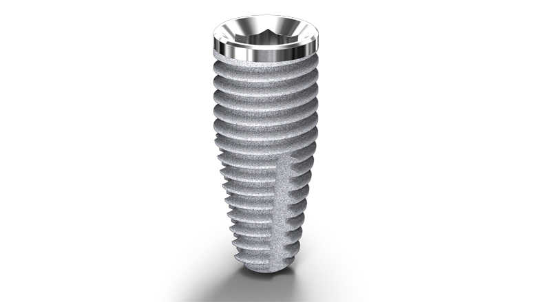Om een goede hechting met het bot van de patiënt te verzekeren, ontwikkelde Southern Implants SInergyTM. Dit bewezen titanium implantaatoppervlak groeit dankzij zijn moderately rough oppervlak op een optimale manier in het bot in.